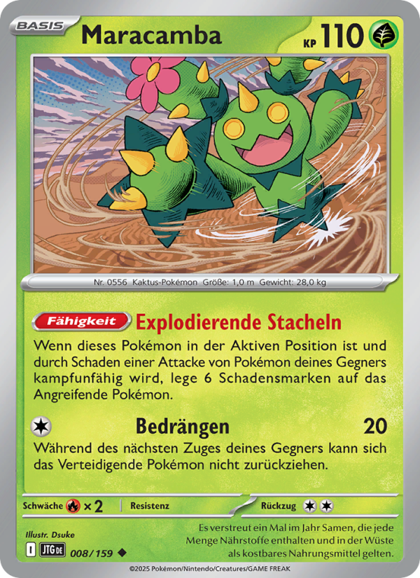 Maracamba Pokémon TCG cards