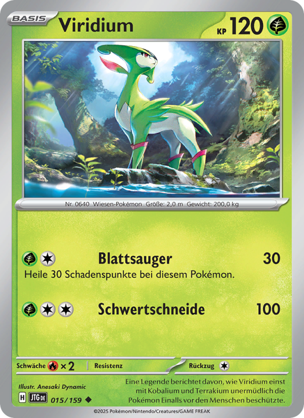 Viridium Pokémon TCG cards