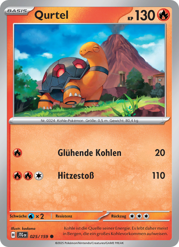 Qurtel Pokémon TCG cards