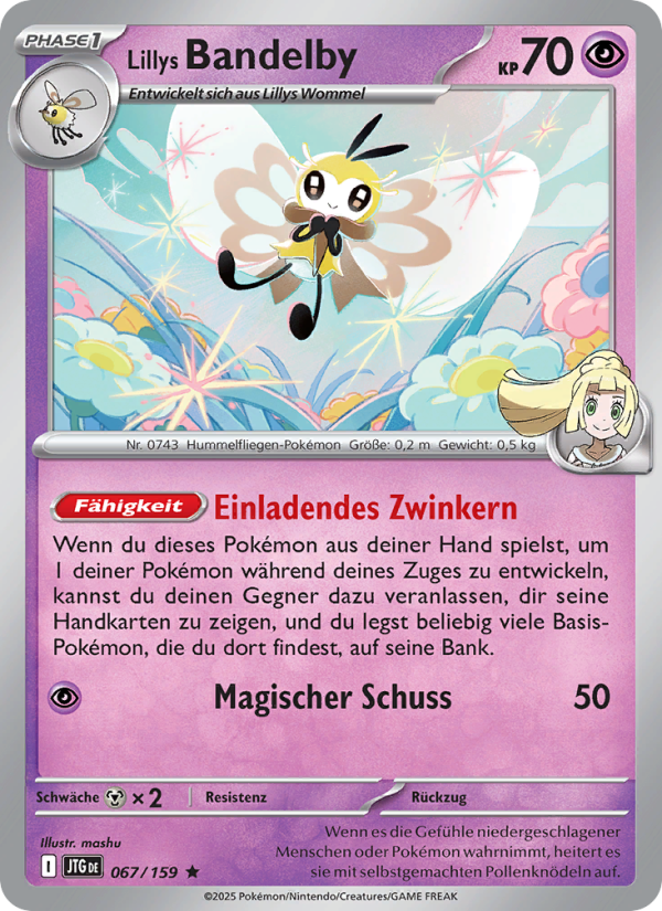 Lillys Bandelby 067 — Reisegefährten (German Pokémon TCG card)