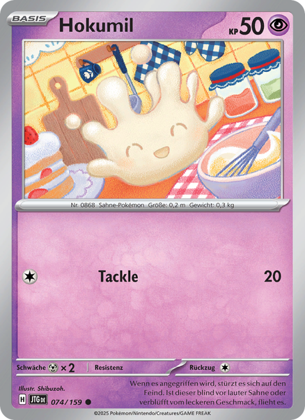 Hokumil 074 — Journey Together (German Pokémon TCG card)