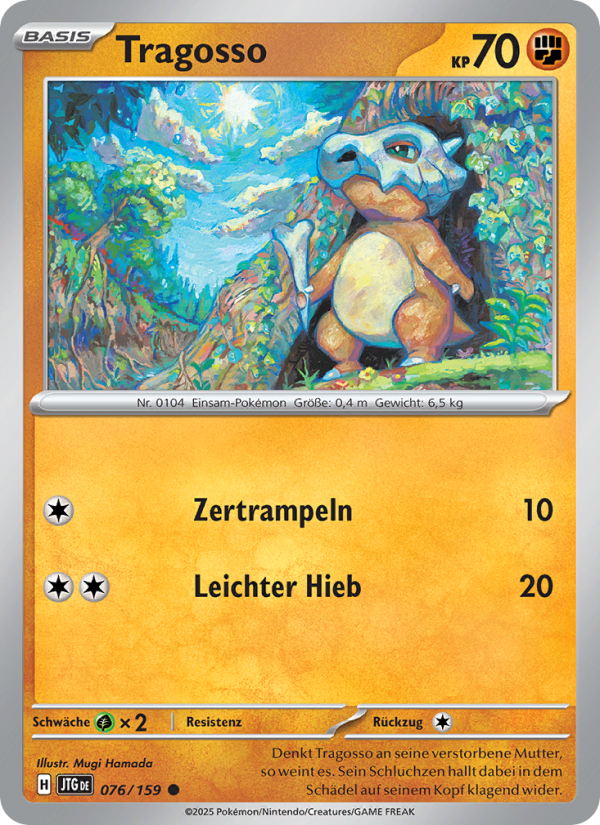 Tragosso Pokémon TCG cards