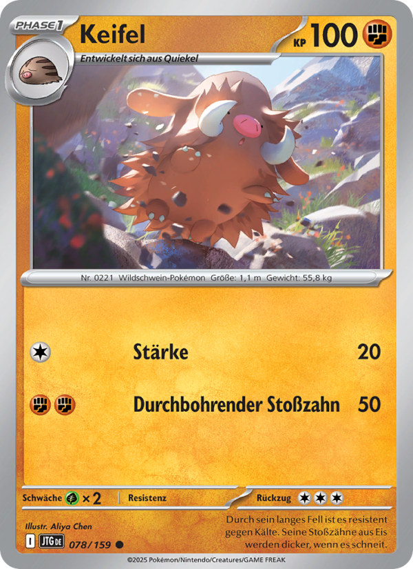 Keifel Pokémon TCG cards