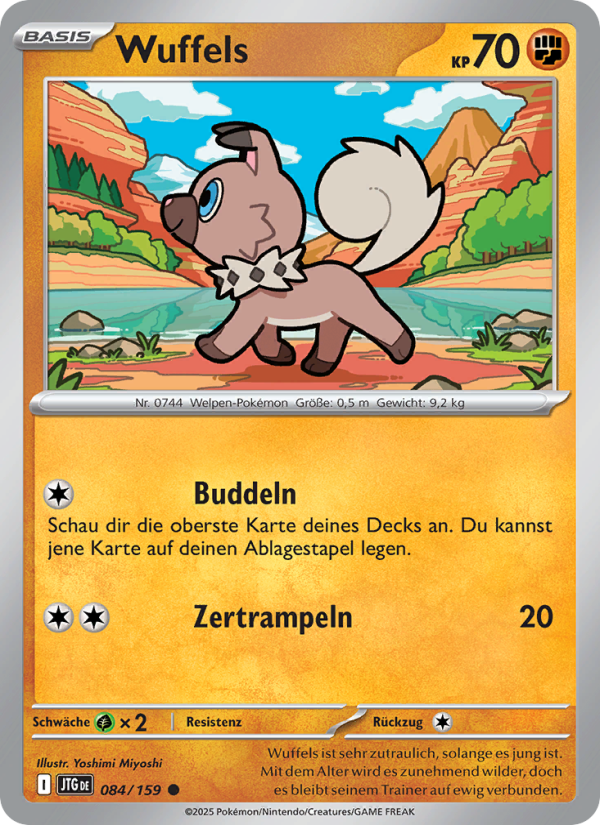 Wuffels Pokémon TCG cards