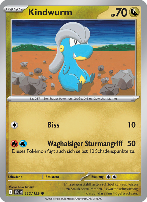 Kindwurm Pokémon TCG cards