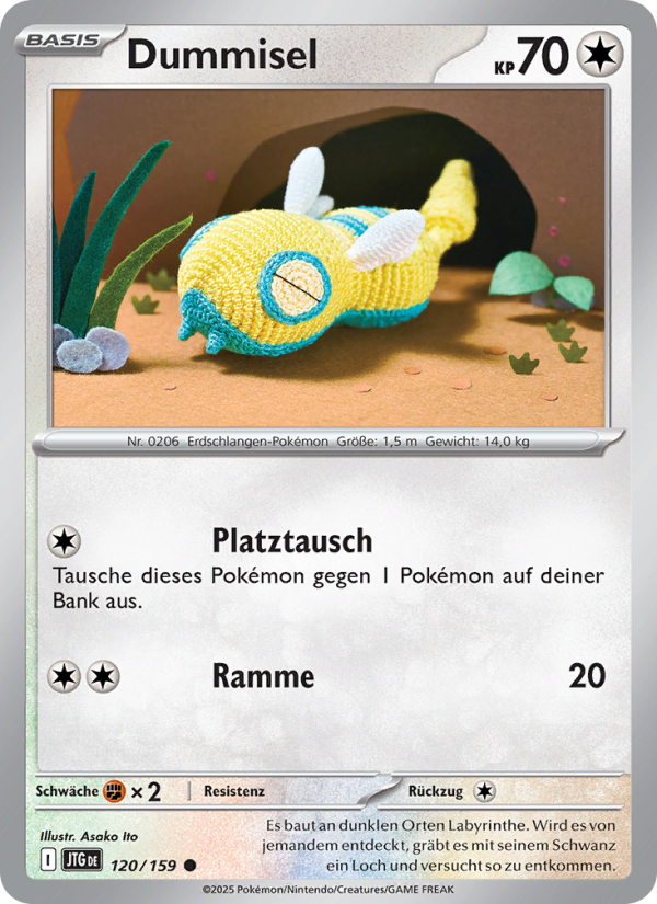 Dummisel Pokémon TCG cards