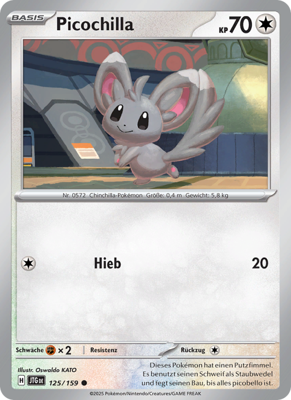 Picochilla Pokémon TCG cards