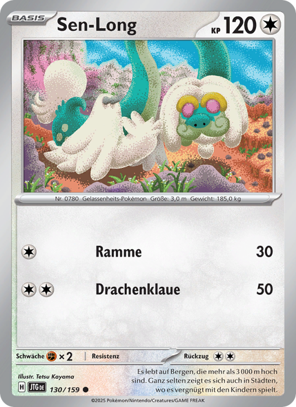 Sen-Long Pokémon TCG cards