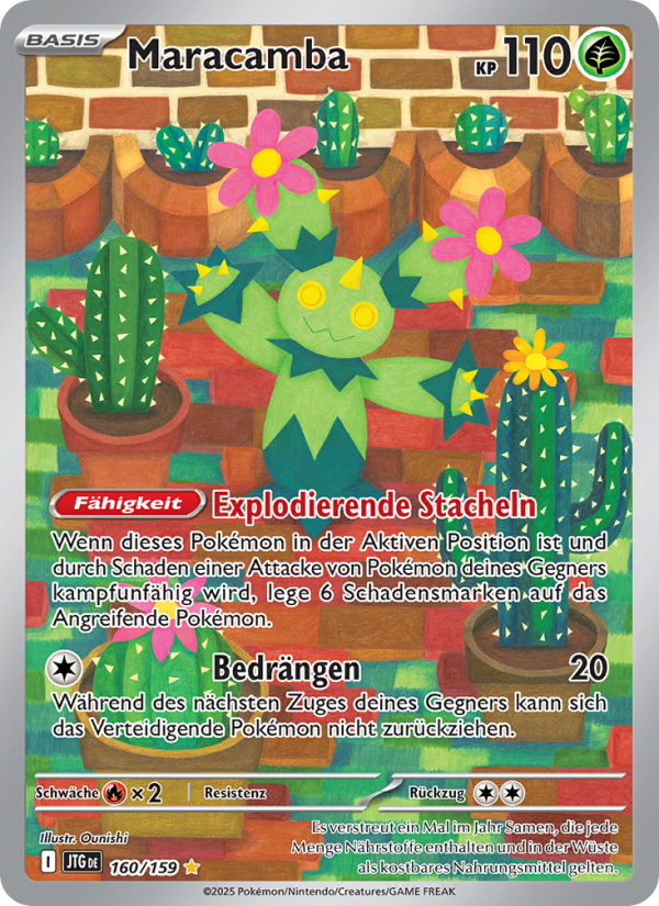 Maracamba 160 — Reisegefährten (German Pokémon TCG card)