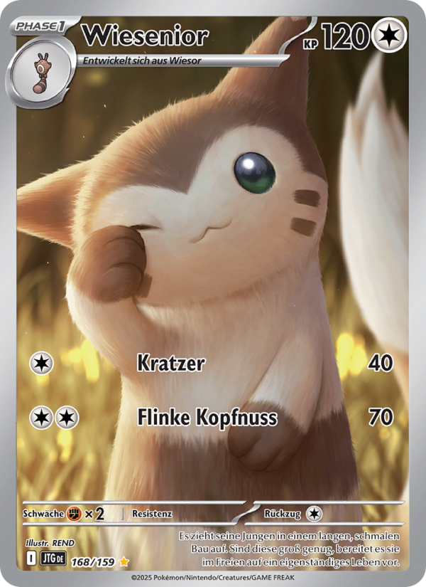 Wiesenior Pokémon TCG cards