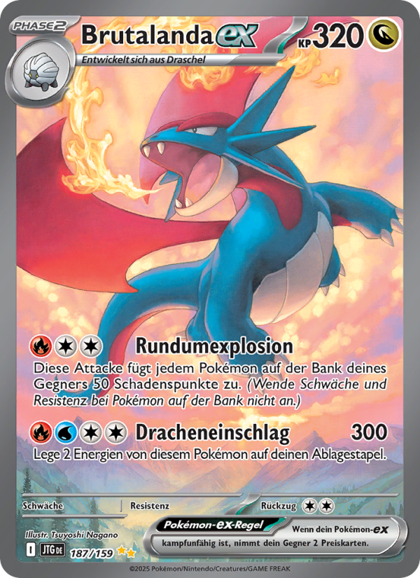 Brutalanda- Pokémon TCG cards
