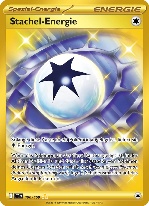 Stachel-Energie 190 — Reisegefährten (German Pokémon TCG card)