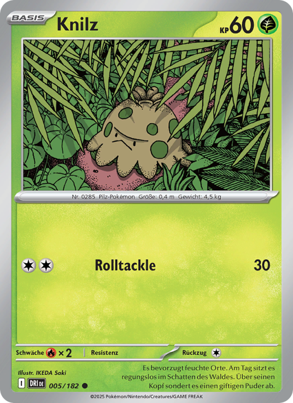 Knilz 005 — Ewige Rivalen (German Pokémon TCG card)