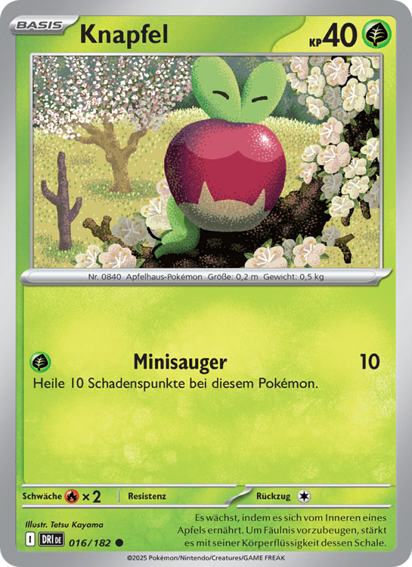 Knapfel 016 — Ewige Rivalen (German Pokémon TCG card)