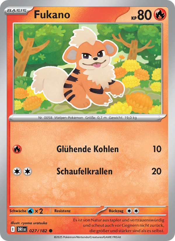 Fukano 027 — Ewige Rivalen (German Pokémon TCG card)