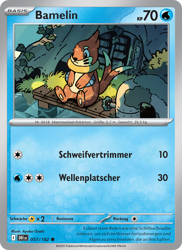 Bamelin 057 — Ewige Rivalen (German Pokémon TCG card)