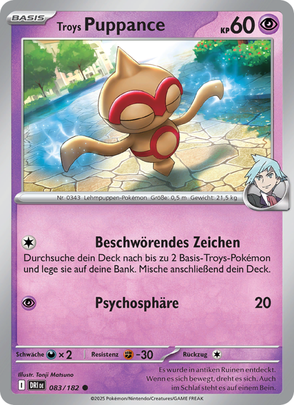 Troys Puppance 083 — Ewige Rivalen (German Pokémon TCG card)
