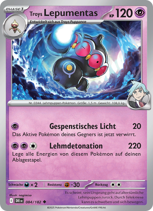 Troys Lepumentas 084 — Ewige Rivalen (German Pokémon TCG card)