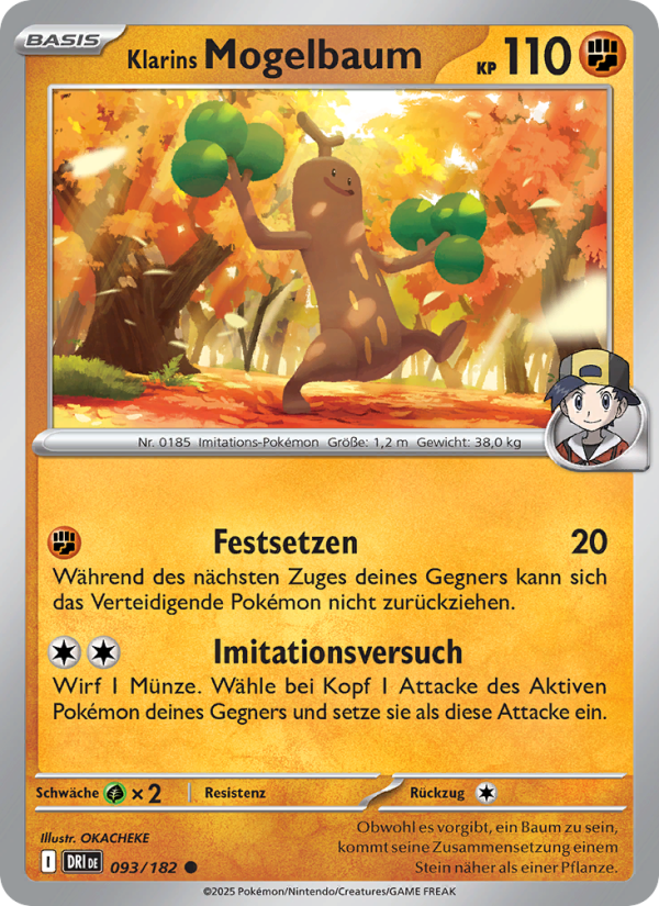 Klarins Mogelbaum 093 — Ewige Rivalen (German Pokémon TCG card)