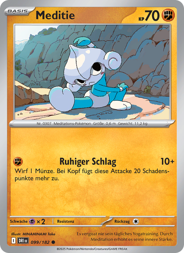 Meditie 099 — Ewige Rivalen (German Pokémon TCG card)