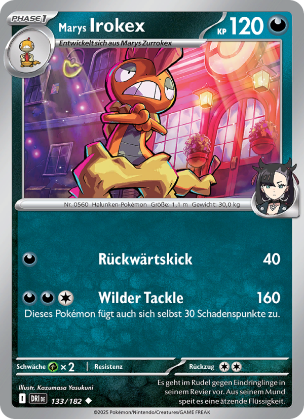 Marys Irokex 133 — Ewige Rivalen (German Pokémon TCG card)