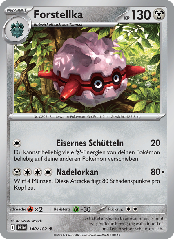 Forstellka 140 — Ewige Rivalen (German Pokémon TCG card)