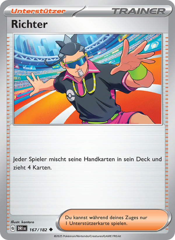 Richter 167 — Ewige Rivalen (German Pokémon TCG card)