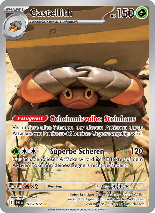Castellith 186 — Ewige Rivalen (German Pokémon TCG card)