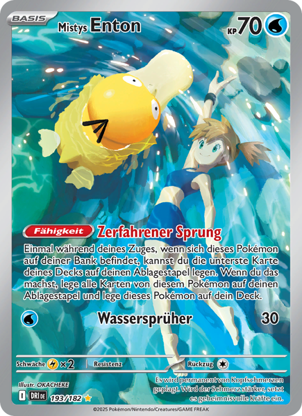 Mistys Enton 193 — Ewige Rivalen (German Pokémon TCG card)