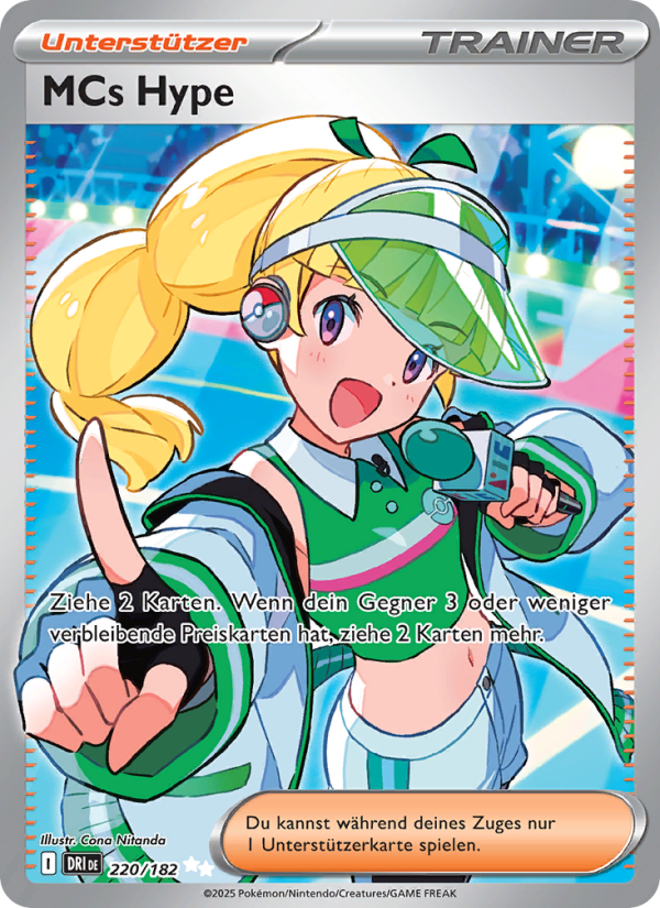 MCs Hype 220 — Ewige Rivalen (German Pokémon TCG card)