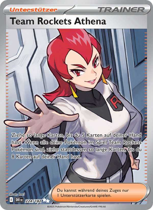Team Rockets Athena 224 — Ewige Rivalen (German Pokémon TCG card)