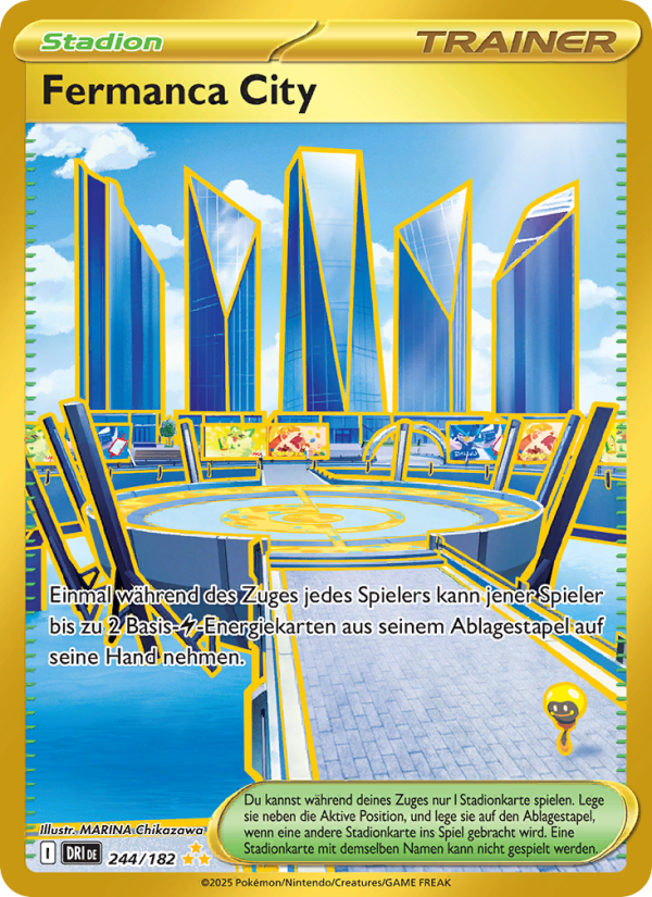 Fermanca City 244 — Ewige Rivalen (German Pokémon TCG card)