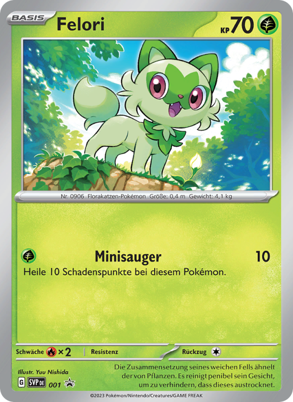 Felori 001 — SVP Black Star Promos (German Pokémon TCG card)