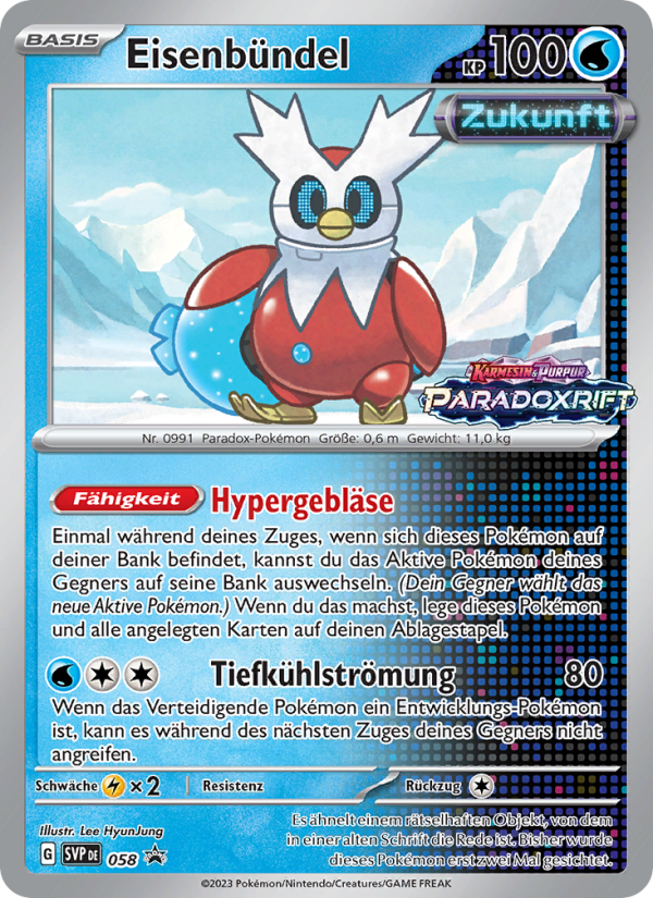Eisenbündel 058 — SVP Black Star Promos (German Pokémon TCG card)