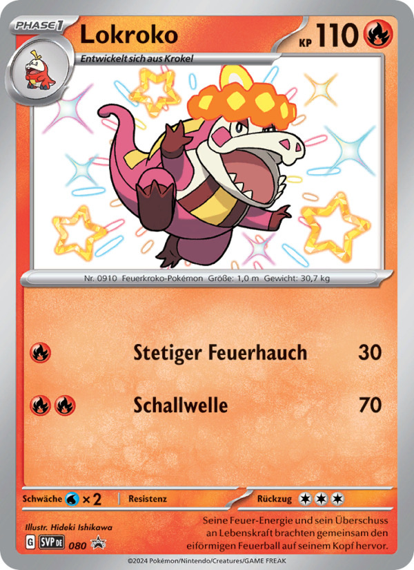 Lokroko 080 — SVP Black Star Promos (German Pokémon TCG card)