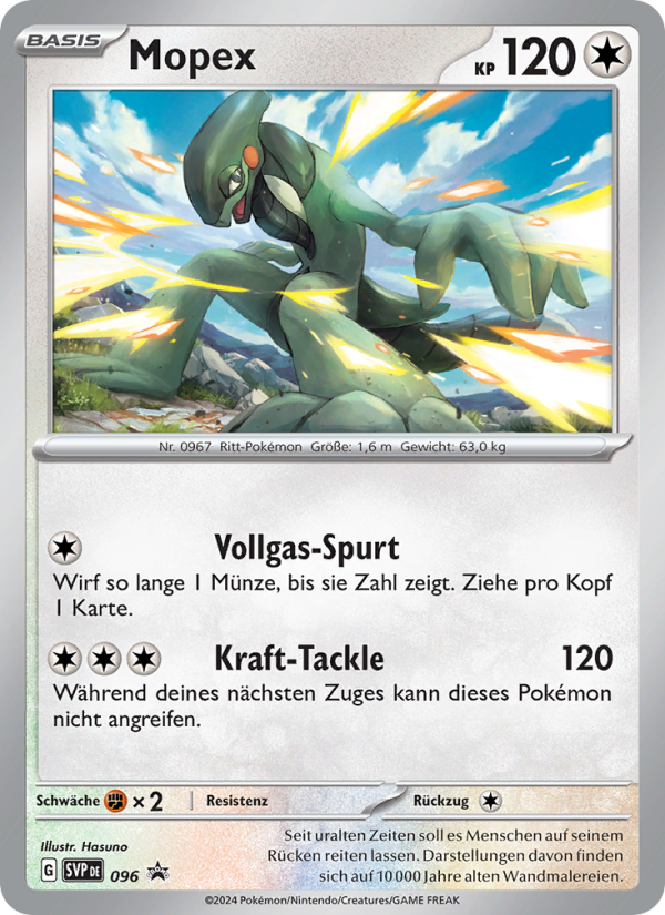 Mopex- Pokémon TCG cards