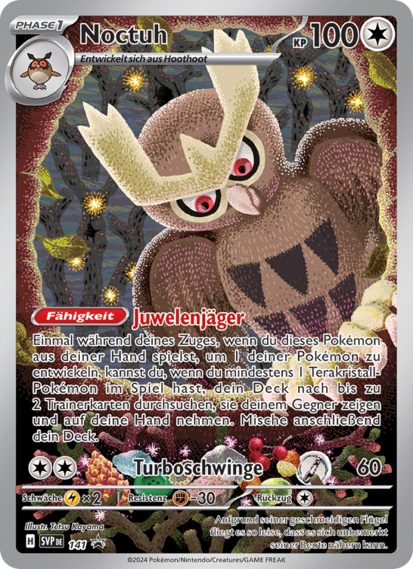 Noctuh Pokémon TCG cards