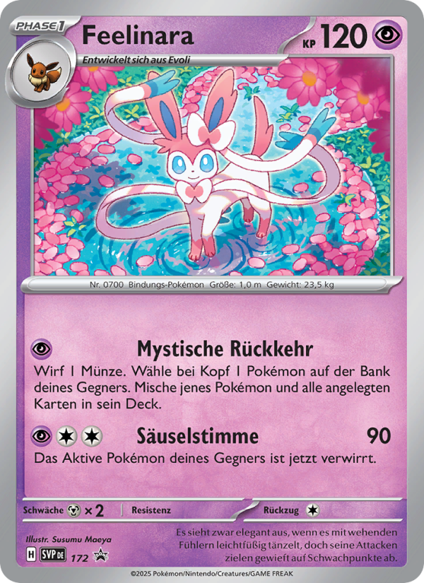 Feelinara Pokémon TCG cards