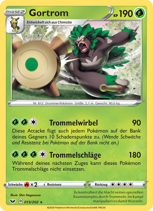 Gortrom 15 — Sword & Shield (German Pokémon TCG card)