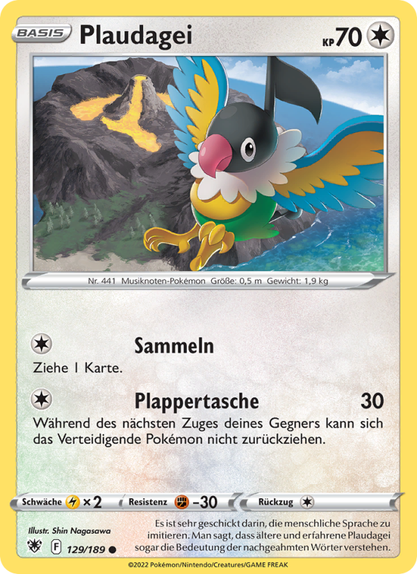 Plaudagei Pokémon TCG cards