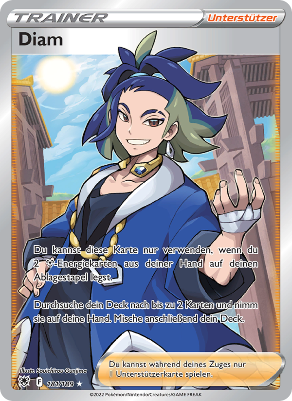 Diam 181 — Astralglanz (German Pokémon TCG card)