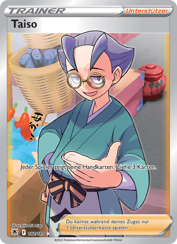 Taiso 182 — Astralglanz (German Pokémon TCG card)