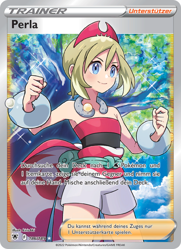Perla 186 — Astralglanz (German Pokémon TCG card)