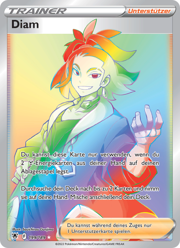Diam 199 — Astralglanz (German Pokémon TCG card)
