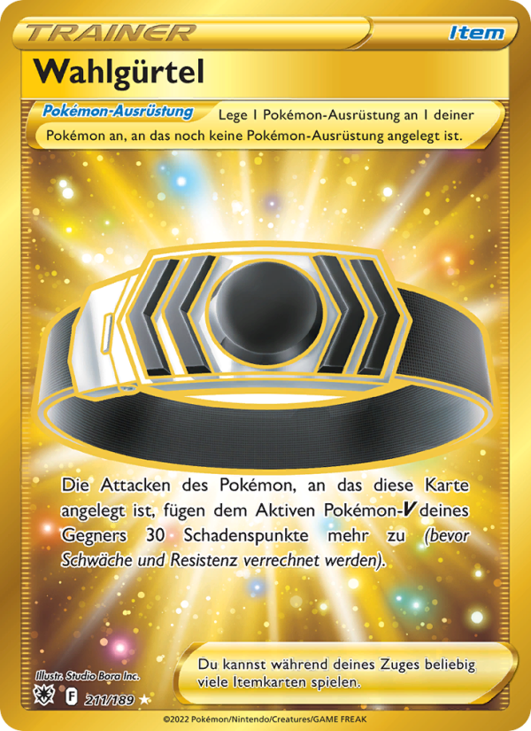 Wahlgürtel 211 — Astralglanz (German Pokémon TCG card)