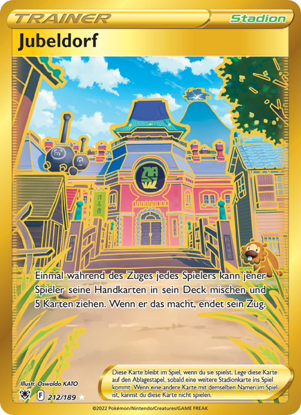 Jubeldorf 212 — Astralglanz (German Pokémon TCG card)