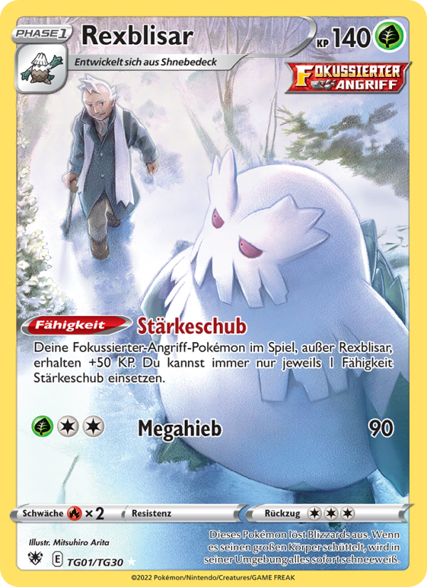 Rexblisar TG01 — Astralglanz (German Pokémon TCG card)