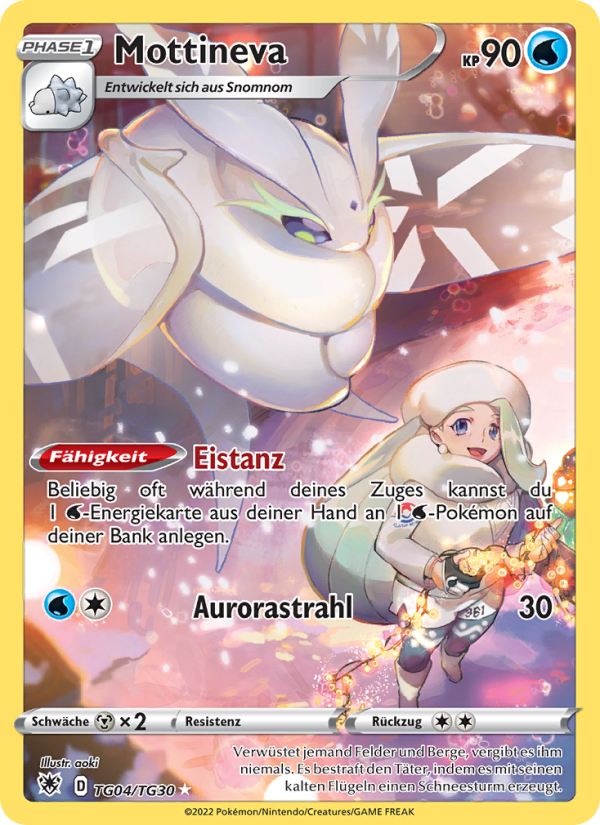 Mottineva TG04 — Astralglanz (German Pokémon TCG card)
