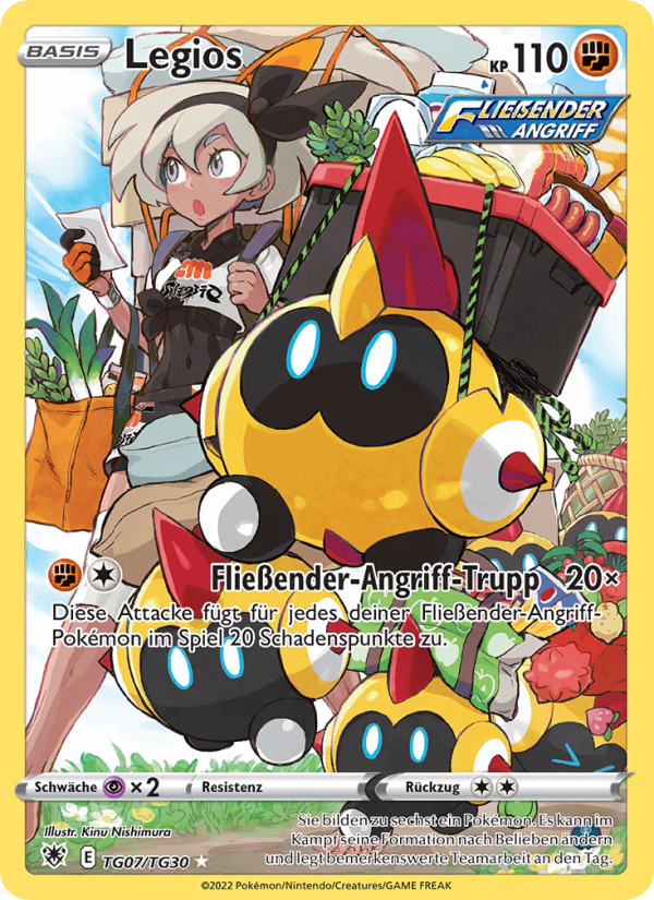 Legios TG07 — Astralglanz (German Pokémon TCG card)