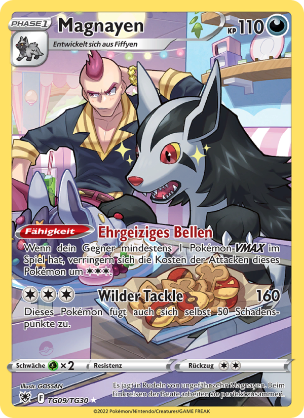 Magnayen TG09 — Astralglanz (German Pokémon TCG card)
